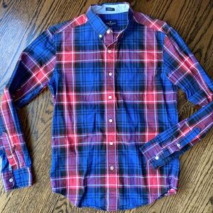 AE Outfitters Plaid Button Front Prep Fit Shirt XS